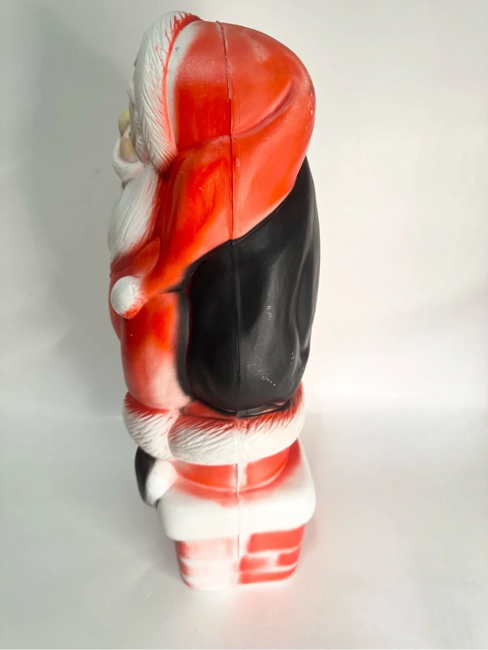 Vintage Blow Mold Santa Chimney 14